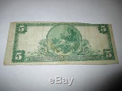 $ 5 1902 Boise City Idaho ID Billet De Banque De La Monnaie Nationale Bill. Ch. # 3471 Rare