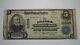 $5 1902 Flora Illinois Il National Currency Bank Note Bill! Ch. #11509 Amende