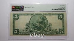 $5 1902 Fort Wayne Indiana In Monnaie Nationale Note De La Banque Bill Ch. #11 Vf25 Pmg