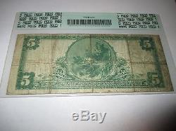$ 5 1902 Gallup New Mexico Nm Billet De Banque De La Monnaie Nationale Bill! # 11900 Pcgs Vg