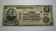 $5 1902 Lake Geneva Wisconsin Wi National Currency Bank Note Bill Ch. #3125 Rare