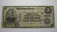 $ 5 1902 Lincoln Illinois Il Billet De Banque National Monnaie Bill Ch. 3613 Titre Rare