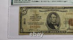 $5 1929 Appleton Minnesota Mn Monnaie Nationale Banque Note Bill Ch #8813 Vf20 Pmg