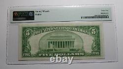 $5 1929 Bartlesville Oklahoma Ok Monnaie Nationale Banque Note Bill Ch #9567 Vf35