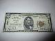 5 $ 1929 Beloit Kansas Ks Banque De Monnaie Nationale Note Bill! Ch. # 3231 Xf