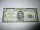 5 $ 1929 Bennington Vermont Vt National Currency Note De La Banque Bill Ch. # 2395 Vf ++