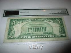 5 $ 1929 Billet De Banque Everett Washington Wa En Monnaie Nationale! # 11693 Vf! Pmg