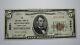 5 $ 1929 Billet De Billet De Banque De La Devise Nationale De Royersford Pennsylvanie Pa! # 3551 Vf ++