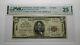 $5 1929 Charleston Caroline Du Sud Monnaie Nationale Banque Note Bill #2044 Vf25