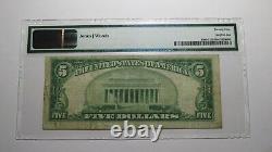 $5 1929 Columbia Caroline Du Sud Sc Monnaie Nationale Note De Banque Bill Ch #6871 Pmg