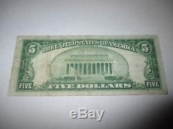 $ 5 1929 Columbia Pennsylvanie Pa Banque Nationale De Billets De Banque Note! Ch. # 3873 Vf