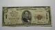 $ 5 1929 El Reno Oklahoma Ok Banque Nationale Monnaie Note Bill! Ch. # 4830 Fin