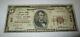 5 $ 1929 Fall River Massachusetts Ma Banque Nationale Monnaie Note Le Projet De Loi # 590 Fin