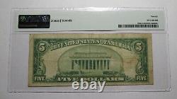 $5 1929 Guthrie Oklahoma Ok National Currency Bank Note Bill Ch. #4348 Vf20 Pmg