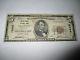 5 $ 1929 Hillsdale New Jersey Nj Monnaie Nationale Note De Banque # 12902 Rare