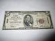 $ 5 1929 Jacksonville Floride Fl Banque Nationale De Devises Note Bill Ch. # 9049 Vf