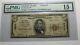$ 5 1929 Lakeland Florida Fl Banque Nationale Monnaie Note Bill! Ch # 13370 Fin Pmg