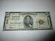 $ 5 1929 Lewiston Maine Me Banque Nationale Monnaie Note Bill! Ch. # 2260 Vf