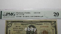 $5 1929 Marianne Floride Fl Monnaie Nationale Banque Note Bill Ch #6110 Vf20 Pmg