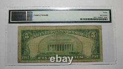 $5 1929 Martinsburg West Virginia Wv National Devise Bank Note Bill! #4811 F12