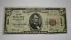 $ 5 1929 Nashville Illinois Il Banque Nationale Monnaie Note Bill! Ch. # 6524 Fin