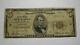 $5 1929 New Haven Connecticut Ct National Currency Bank Note Bill! Ch. #2 Rare