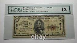 5 1929 Nouvelle-orléans Louisiane La Monnaie Nationale Note De Banque Bill Ch #13689 F12