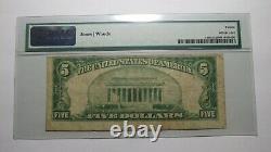 5 1929 Nouvelle-orléans Louisiane La Monnaie Nationale Note De Banque Bill Ch #13689 F12
