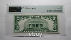 5 1929 Oakland Maryland MD Banque Nationale De Devises Note Bill Ch. #13776 Xf40 Pmg