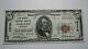 $ 5 1929 Oakland Maryland Md Banque Nationale Monnaie Note Bill Charte # 13776 Xf +