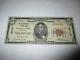 5 $ 1929 Pleasantville New Jersey Nj Banque De Billets De Banque N ° 12510 Fine