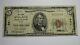 $ 5 1929 Portland Maine Me Banque Nationale Monnaie Note Bill Ch. # 941 Vf