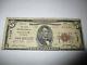 5 $ 1929 Proctor Minnesota Mn Banque Nationale De Billets De Banque Note! # 11125! Rare