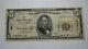 $ 5 1929 Pulaski Virginia Va Banque Nationale Monnaie Note Bill! Ch. # 4071 Fin
