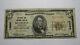 $5 1929 Shamokin Pennsylvania Pa National Currency Bank Note Bill Ch. #12805
