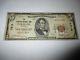 5 $ 1929 Stockton Kansas Ks Billet De Banque De La Monnaie Nationale! Ch. # 7815 Fine