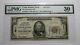 50 $ 1929 Cedar Rapids Iowa Ia Banque Nationale Monnaie Note Bill # 2511 Vf30 Pmg