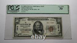 $50 1929 Houghton Michigan MI Monnaie Nationale Note De Banque #7676 Vf30 Pcgs