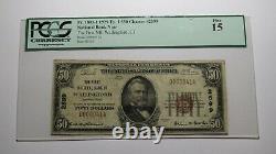 50 $ 1929 Wallingford Connecticut Ct Monnaie Nationale Banque Note Bill Ch. #2599