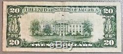 Billet De 20 $ En Monnaie Nationale, Banque Nationale De L'atlantique De Jacksonville, En Floride