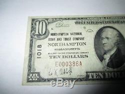 Billet De Banque National En Devise De 1929 De Northampton, Massachusetts, Ma