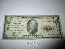 Billet De Banque National En Monnaie Nationale De 1929 De Grand Island Nebraska Ne