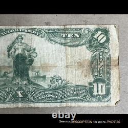 Billet de 10 dollars américains de 1902, devise nationale de la Banque d'Allentown 233016