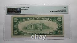 Billet de banque de 10 $ de 1929 de Park Falls, Wisconsin WI, devise nationale, numéro de banque Ch #10489, VF30.