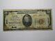 Billet De Banque De 20 $ De 1929 De La National Currency Bank De Pensacola, Floride, Fl ! Ch. #5603 Rare