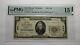 Billet De Banque De 20 $ De Fair Haven Vermont Vt National Currency Bank Note Ch. #344 F15 Pmg De 1929
