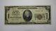 Billet De Banque De 20 Dollars De 1929 Muskogee Oklahoma Ok, Devise Nationale, Banque Numéro 12890, En Bon État.