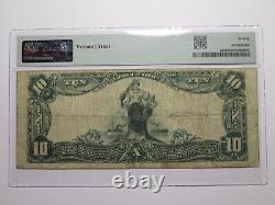 Billet de banque de l'Oakland California CA National Currency Bank de 1902 de 10 $, Ch. #9502 VF20