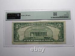 Billet de banque de la National Currency Bank de Sherburne, New York, NY, de 1929, de 5 dollars, Ch. #1166, VF30