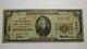 Billet De Banque De La National Currency Bank De Stevens Point Wisconsin Wi De 1929 De 20 $! #3001 Rare